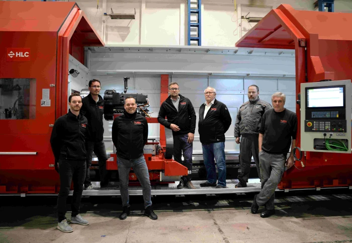 New HLC lathe in Slovakia