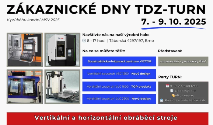 Zákaznické dny plné novinek