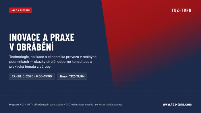 Akce Inovace a praxe v obrábění