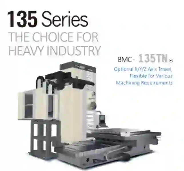 Horizontální vyvrtávačky BMC-135TN