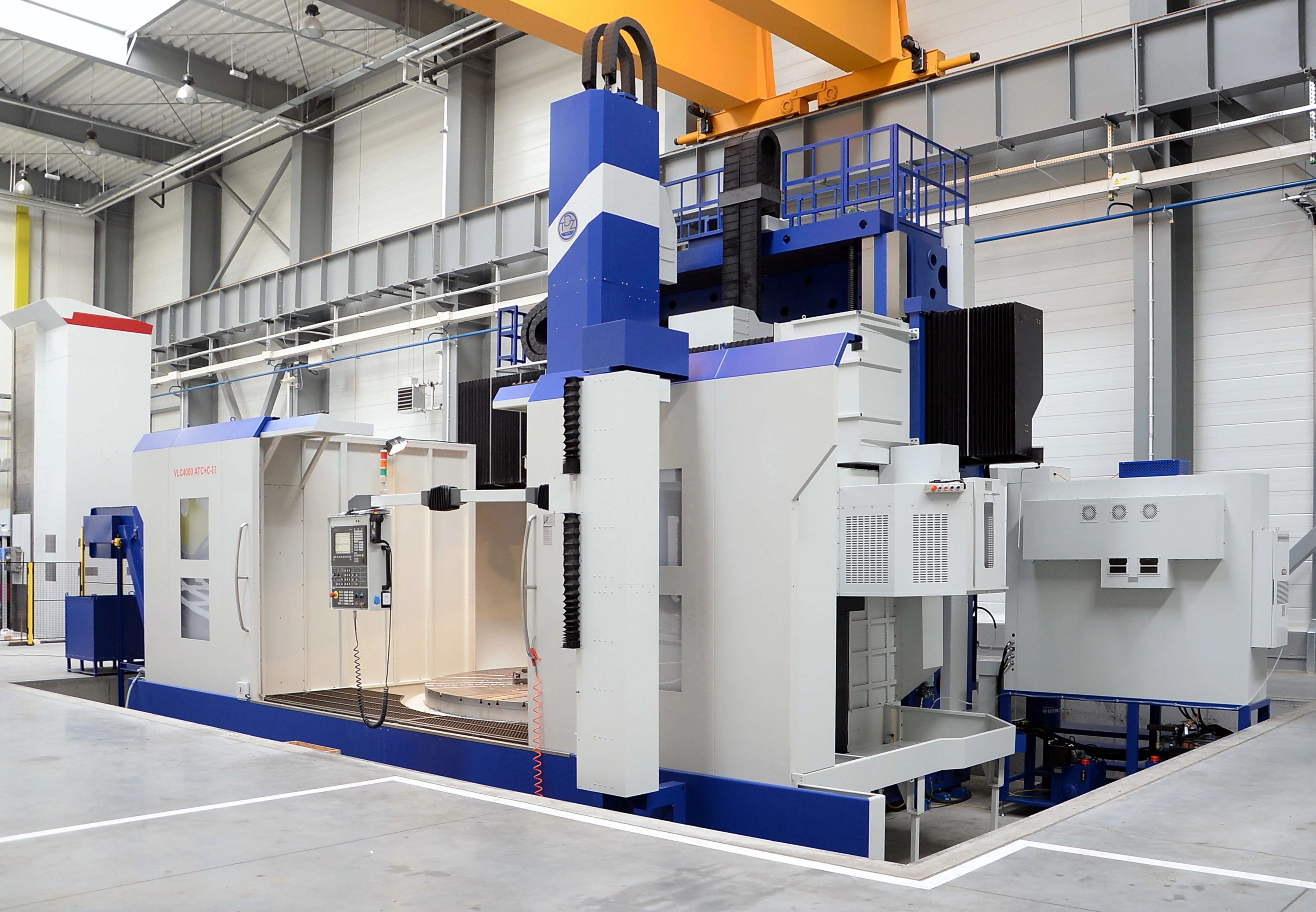 Vertikální soustruh VLC 4000