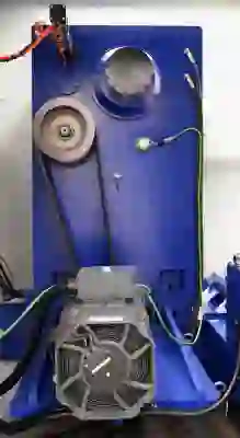 Horizontální soustruh HLC a jeho motor